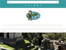 Tablet Screenshot of learnaroundtheworld.com